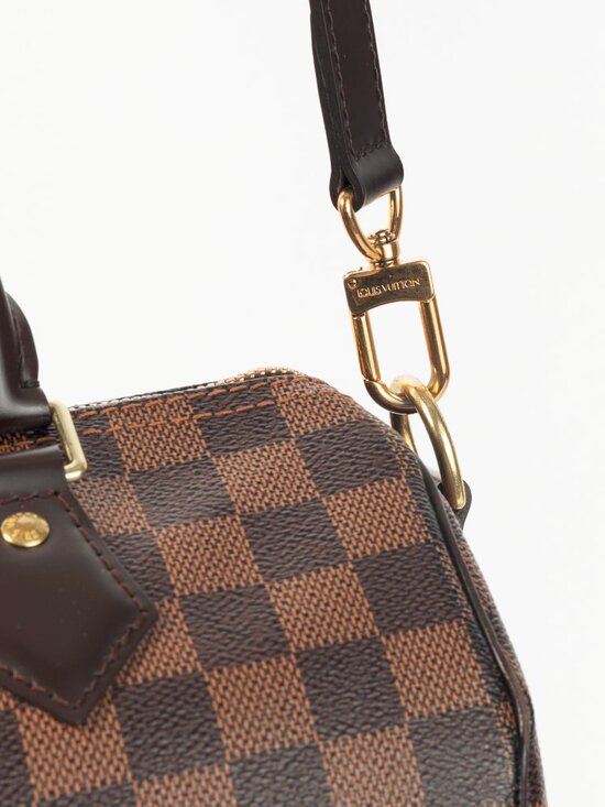 Louis Vuitton Speedy Bandouliere NM 25 Damier Ebene Canvas Handbag - Picture 7 of 13
